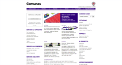 Desktop Screenshot of comunas.it